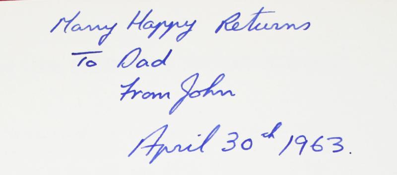 1st Edition James Bond, On Her Majesty's Secret Service, by Ian Fleming. Part of The ‘Blofeld’ Sequence. The Most Infamous Villain In The James Bond Canon. Written By Fleming at ‘Goldeneye’ Whilst Sean Connery Was Filming His First Bond, “Dr. No” Nearby
