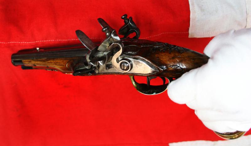 A Simply Stunning Quality 18th Century Pair of Double Barrelled Side By Side Flintlock Pistols, Most Often The Preserve of Generals During The American Revolutionary War in the 1770’s, and Generals Into the Napoleonic Period