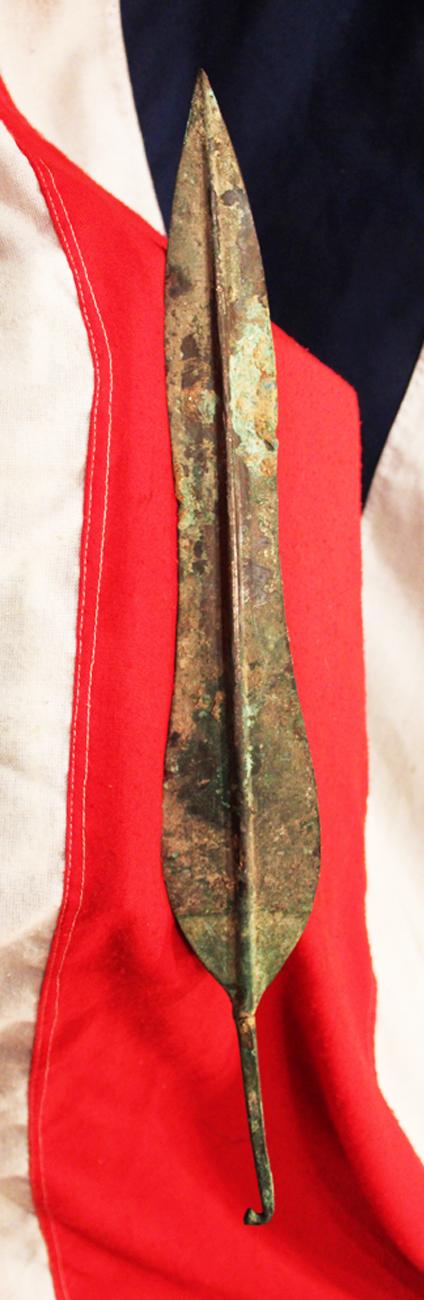 A Very Special Collection of Original Homer's Odyssean Period Weapons of Antiquity From the Siege Of Troy Era and Odysseus's Odyssey A 3200 Year Old Spear and Sword And A Gladius Hispaniensis From The Time Of Alexander and Early Rome