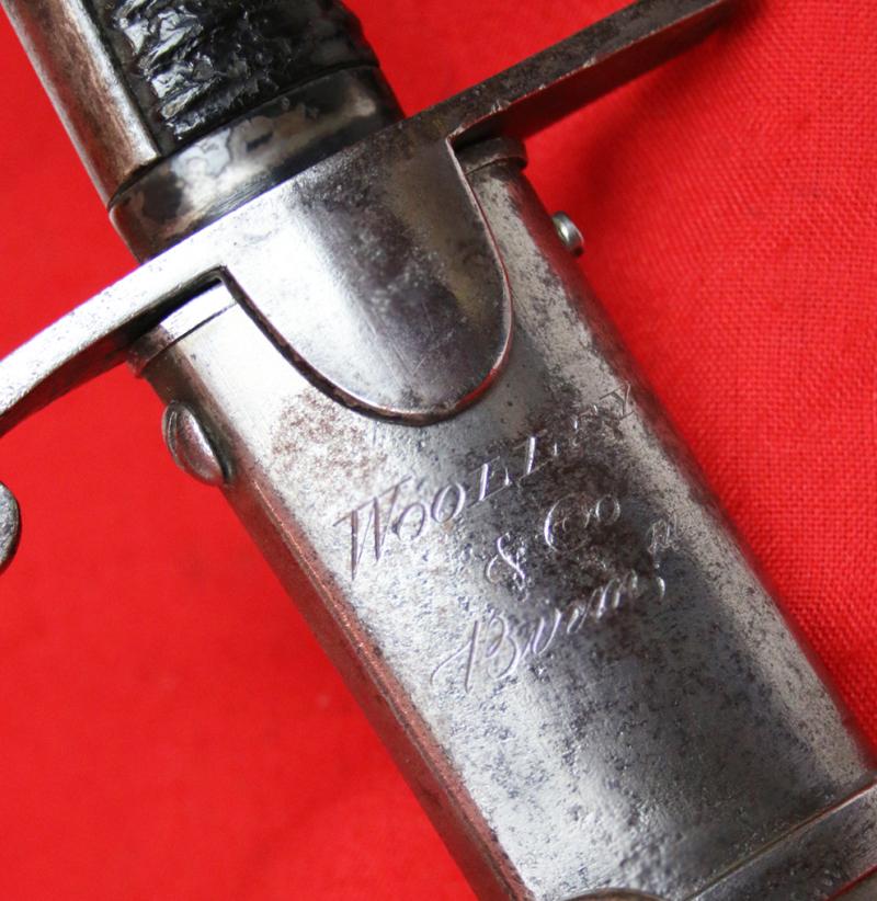 A Very Good Peninsular War and Battle of Waterloo Use British Napoleonic Regulation, Ordnance, Front Line Rank Issue, 1796 Light Dragoon Trooper's Sabre by Wooley & Co. An Ordnance Supply Contractor from the 18th and early 19th Century