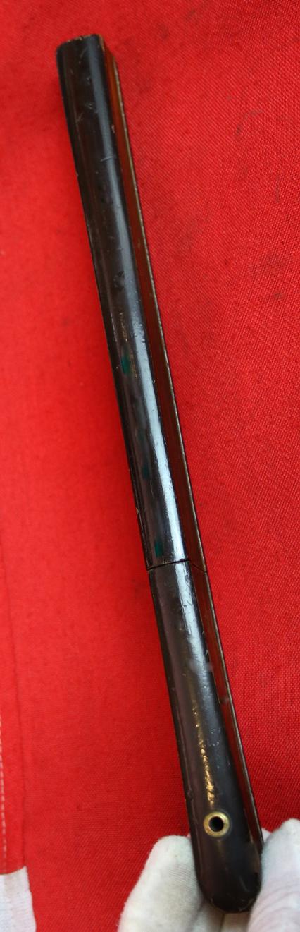 A Superb, Original, Antique Japanese Shinshinto Period, 19th Century, Samurai's, Secret, Hidden Fan-Dagger, A Kanmuri-Otoshi Form Kakushi Ken, Sensu-gatana