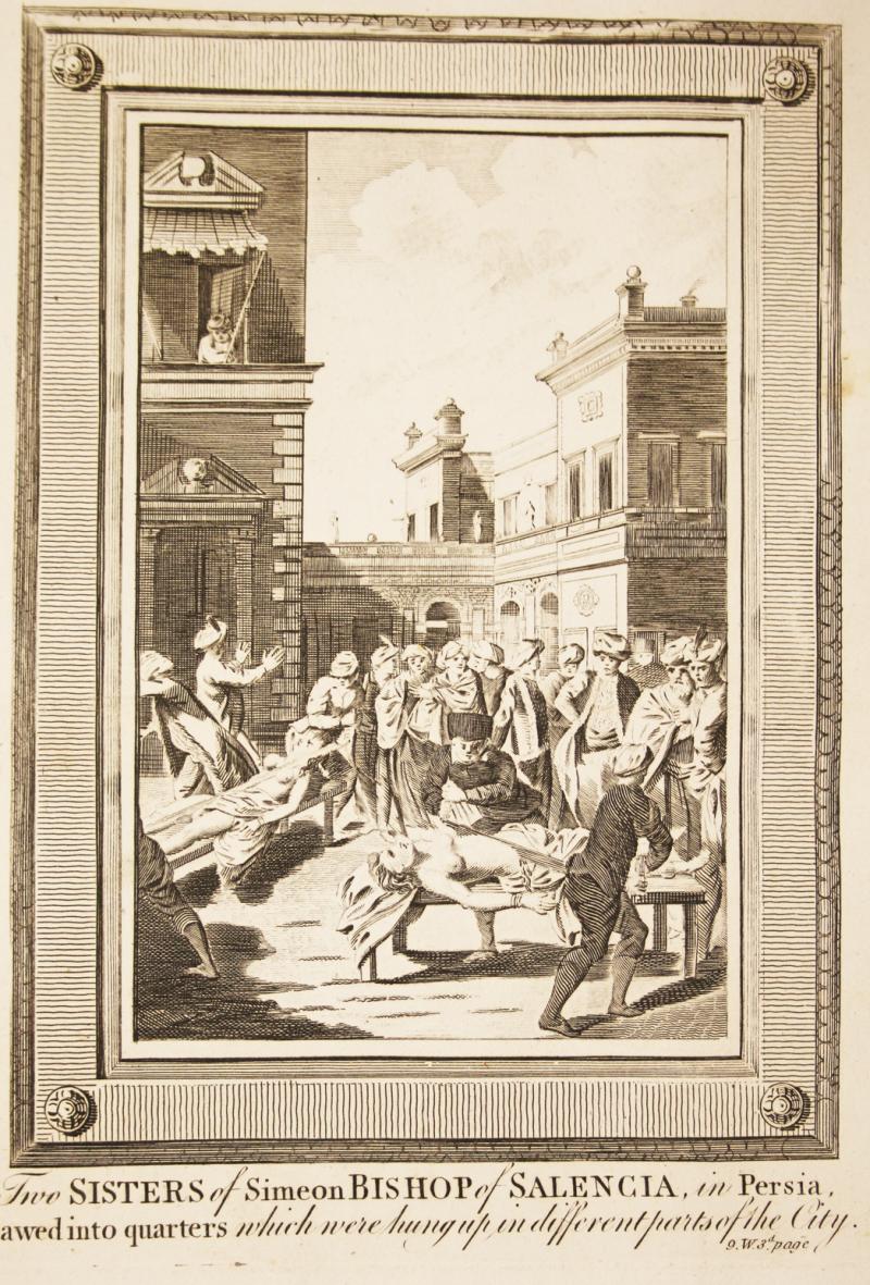 Foxe’s Book of Martyrs, By John Foxe, Originally Published in 1563, Under the Title Actes and Monuments, This New and Complete Book Of Martyrs, or, An Universal History of Martydom. Circa 1750