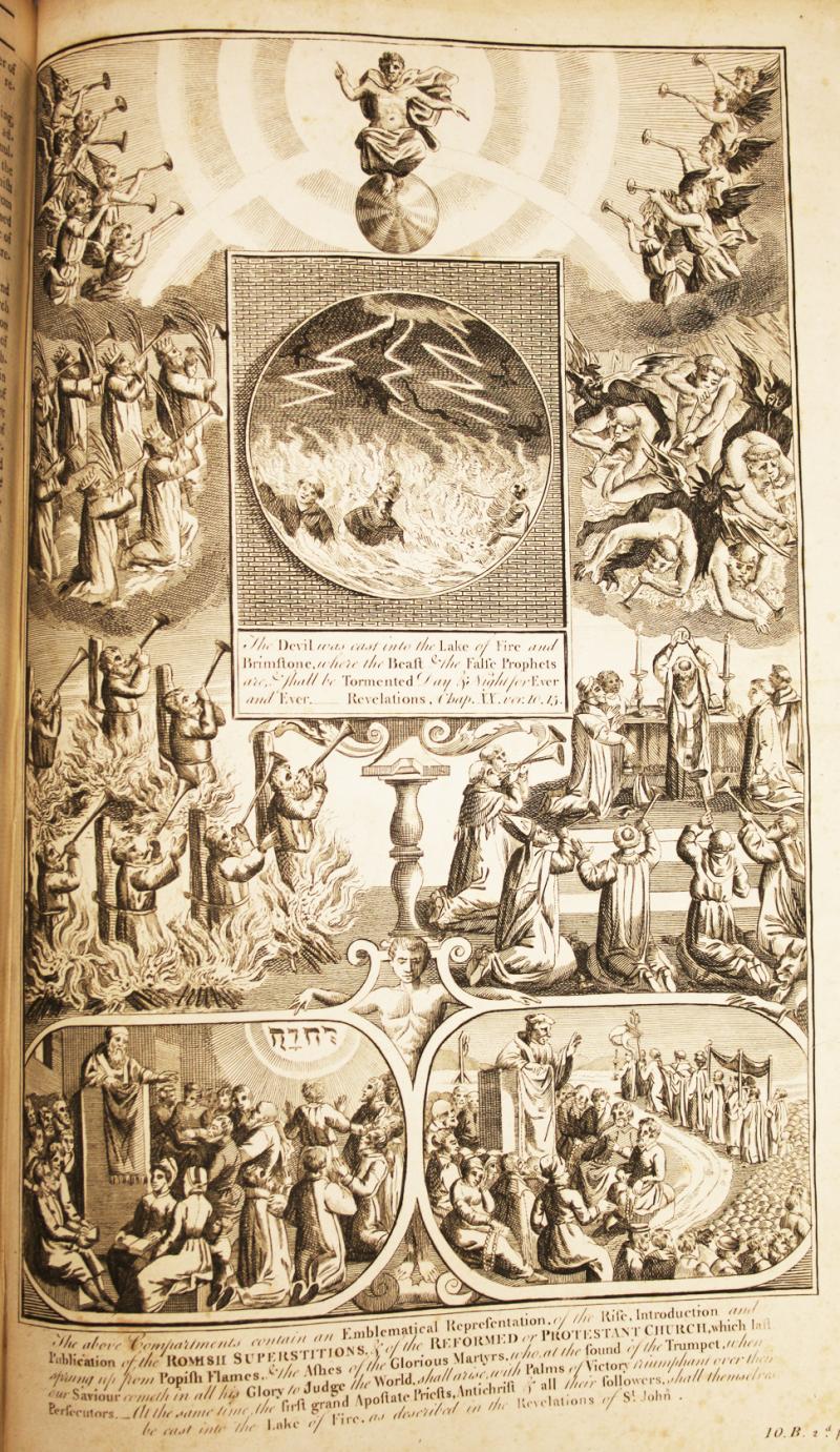 Foxe’s Book of Martyrs, By John Foxe, Originally Published in 1563, Under the Title Actes and Monuments, This New and Complete Book Of Martyrs, or, An Universal History of Martydom. Circa 1750
