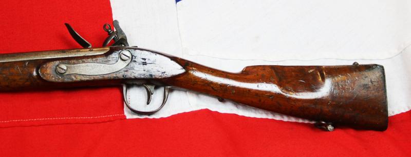 A Most Interesting and Attractive, Continental, Based on a French Pattern, Napoleonic Wars Period Flintlock Carbine. Likely A British Officer's Souvenir Of The Napoleonic Campaigns.