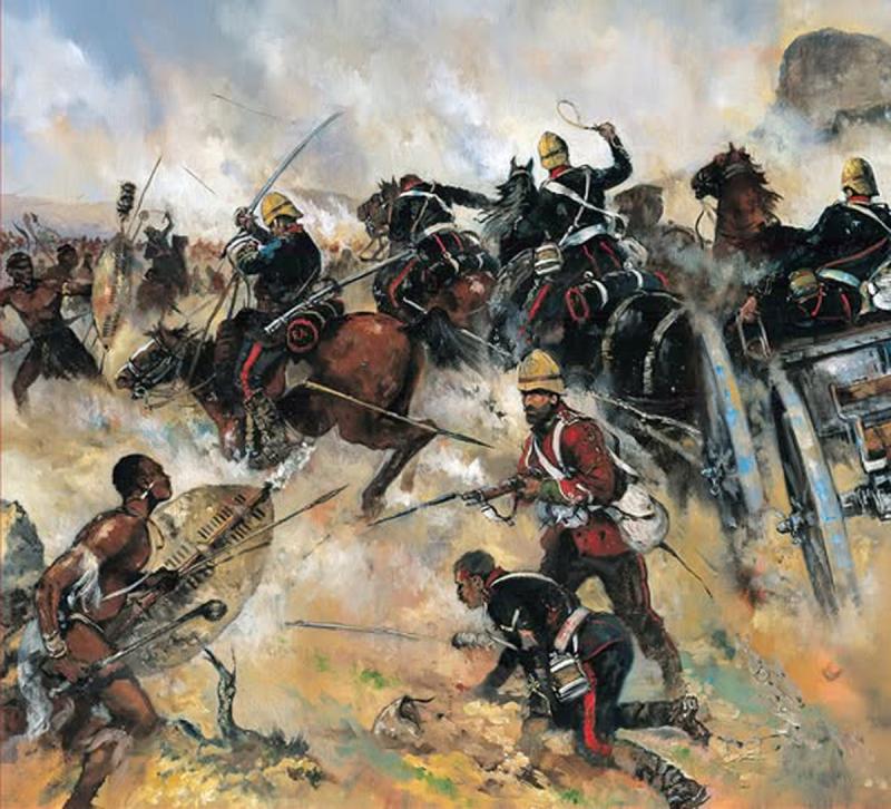 An Excellent, Victorian, Zulu War Service Royal Artillery Officers Combat Weight Sword Commissioned From Jones & Company, 6 Regent Street London of 1875 For A RA Officer That Served in The Zulu War Commanding A Gatling Gun Unit In 1879