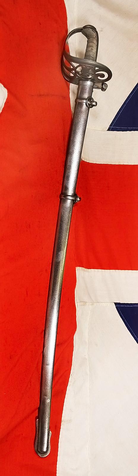 A Fine Regimental Victorian 60th Rifles Officer's Sword of the Rifle Brigade Signed Blade by Kemp, Leddell & Co. Armourers, 41 London Wall, London, Used In The Zulu War and in The Boer War As The Later Regiments Name The Kings Royal Rifle Corps