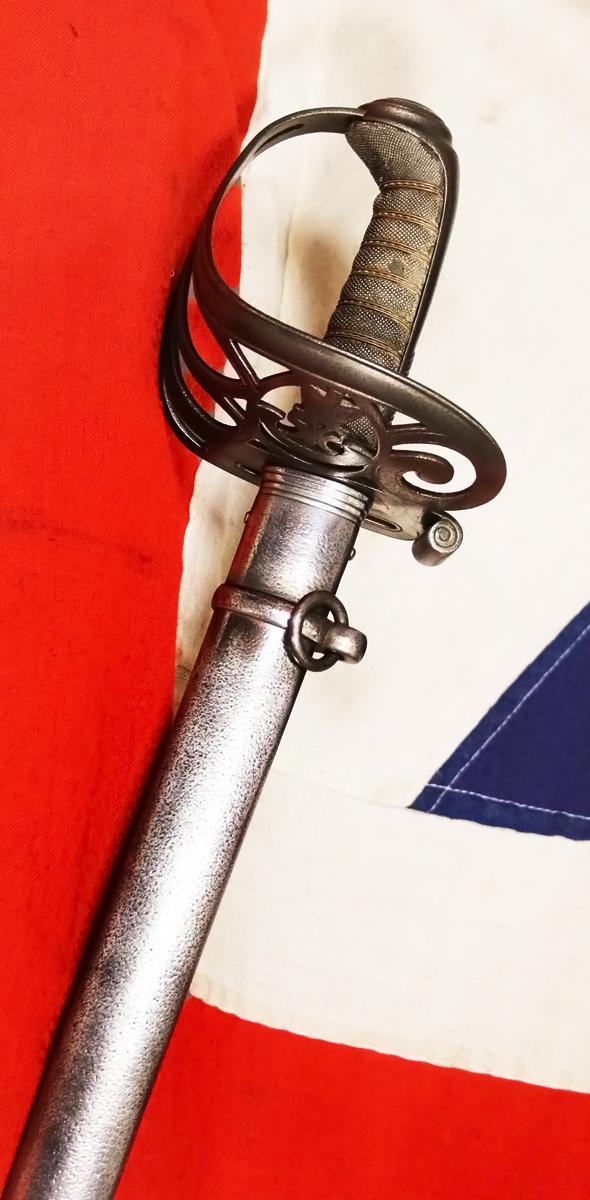 A Fine Regimental Victorian 60th Rifles Officer's Sword of the Rifle Brigade Signed Blade by Kemp, Leddell & Co. Armourers, 41 London Wall, London, Used In The Zulu War and in The Boer War As The Later Regiments Name The Kings Royal Rifle Corps