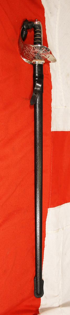 A Near Mint Regimental Officer's 1897 Pattern British Army Wilkinson Sword of the Royal Tank Regiment. Perfect For Current Service in The British Army, For A Future or Veteran Officer of The Royal Tank Regiment