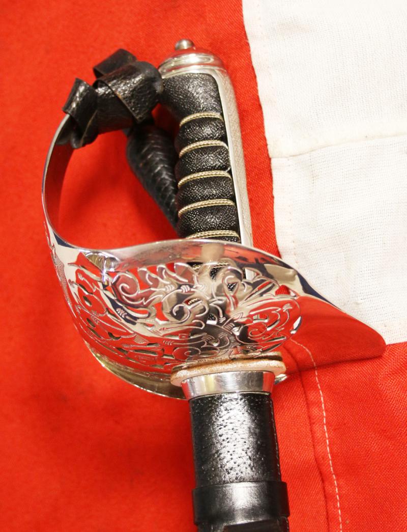 A Near Mint Regimental Officer's 1897 Pattern British Army Wilkinson Sword of the Royal Tank Regiment. Perfect For Current Service in The British Army, For A Future or Veteran Officer of The Royal Tank Regiment