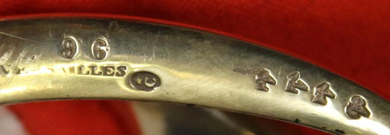 Grande Armee Issue, From the Consular To Ist Empire Period. French Napoleonic Year 13 Cuirassier Sword, Manufactured at Versailles in the Early Imperial Period, Circa 1804-1806. Inspected by Nicholas Cherrer, Chef De Battalion