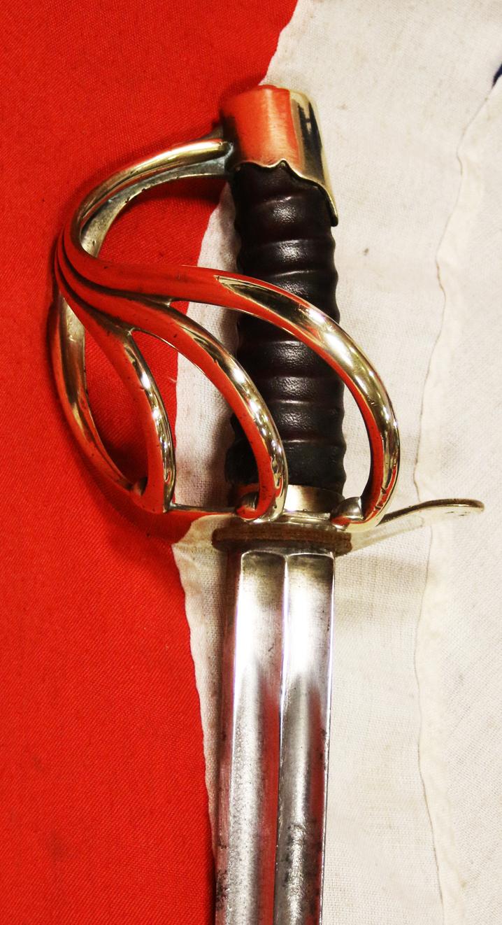 Grande Armee Issue, From the Consular To Ist Empire Period. French Napoleonic Year 13 Cuirassier Sword, Manufactured at Versailles in the Early Imperial Period, Circa 1804-1806. Inspected by Nicholas Cherrer, Chef De Battalion