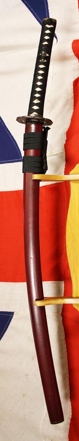 A Very Fine Koto Samurai 500 Year Old Sword With Rare 'Rabbit Ears' Choji Hamon and Sukashi Tsuba Designed for The 月の兎, Tsuki no Usagi, The Japanese Moon Rabbit, Written in the Konjaku Monogatarishū, 1000 Poems Written in the Heian Period, 794-1185