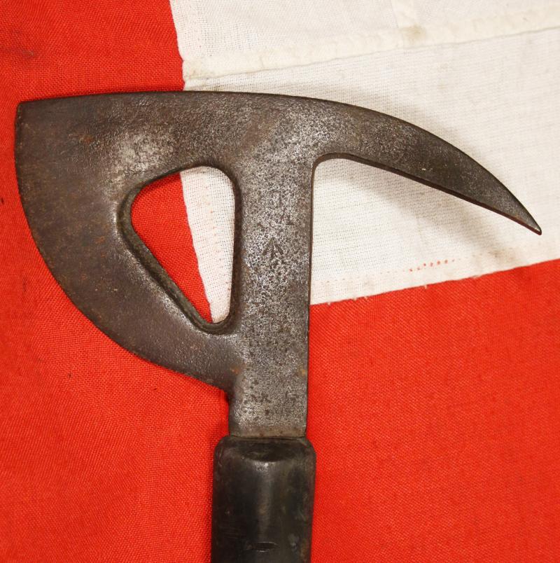 An Original WW2 British RAF Crash Axe With Insulated To 20,000 Volts Rubber Handle. Operation Market Garden Period Service