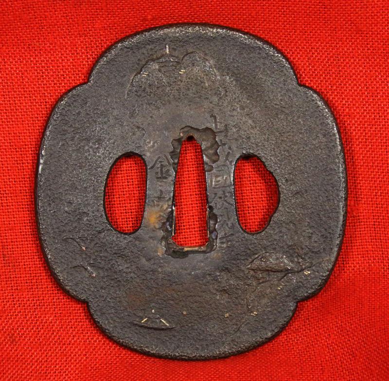 A Most Impressive & Beautiful Bladed Antique Shinto Period, Edo Era Samurai Horseman's Katana. All Original edo Period Koshirae & Kanieye School Iron Mokko Gata Tsuba
