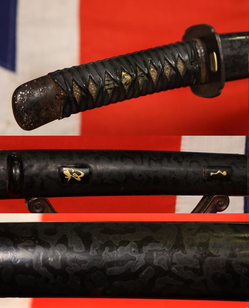 A Very Attractive Late Koto To Early Shinto Period Wakazashi With All Its Original Shinto Edo Period Koshirae