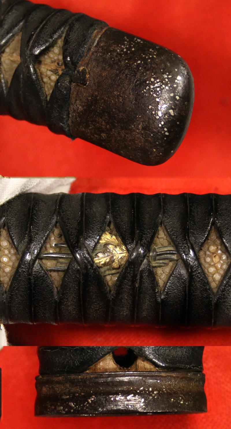 A Very Attractive Late Koto To Early Shinto Period Wakazashi With All Its Original Shinto Edo Period Koshirae